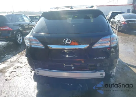 2012 Lexus Rx 350 z USA, uszkodzony, nr VIN 2T2BK1BA6CC135617